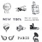 Making Memories in New York and Paris Stamps Set