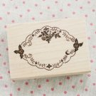Maple Roses Frame Stamp