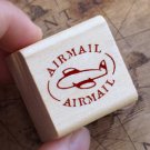 Airmail Sign Maple Stamp