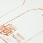 Happy Travel Tag Maple Stamp