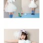 Lovely Oversize Pink / White Bow Dress