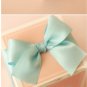Mint Blue Bow Creamy Gift Box