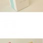 2 pcs of Elegant Natural White Gift Box with Shiny Large Bow