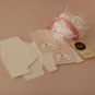 A Pair of Lovely Pink Bow White Gift Box