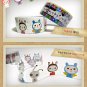 Cute Dollies Transparent Illustration Deco Tape