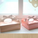A Pair of Lovely Pink and Cream Orange Gift Box