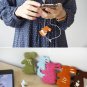 Lovely Rabbit Earphone Winder - Green, Blue, Pink, Orange, Brown