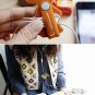 Lovely Rabbit Earphone Winder - Green, Blue, Pink, Orange, Brown