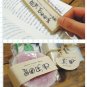 Decorative Alphabet Stamps - 28 pcs