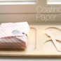 Pink Stripes Coating / Wax Paper - 20 pcs