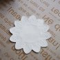 White Round Lace Cake Pad - 10 pcs