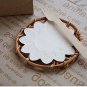 White Round Lace Cake Pad - 10 pcs