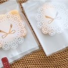 Pretty Bow and Laces Translucent Matte Pocket Packs - 20 pcs