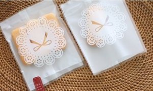 Pretty Bow and Laces Translucent Matte Pocket Packs - 20 pcs