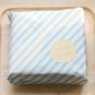 Blue Stripes Coating / Wax Paper - 20 pcs