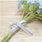 Gray Knitted Lace Ribbon - 2 meters