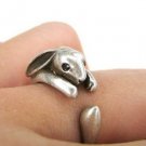 Retro Hugging Rabbit Ring