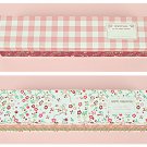 Patterned Pencil Box - Gingham, Flower
