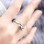 Retro Hugging Mouse Ring