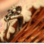 Retro Hugging Mouse Ring