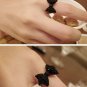 Black Ribbon Ring
