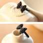 Black Ribbon Ring