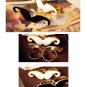 Gentleman Mustache Double Ring - Black, White