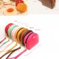 Round Mini Case - Red, Mint, Baby Pink, Yellow, Brown, Hot Pink