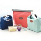 Packed-Lunch Insulation Pouch - Mint, Peach, Navy