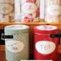 Lovely Rose Manor Coffee, Tea, Sugar Tin Box