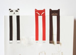 Cute Long Bookmarks - 3 pcs