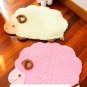 Soft Sheep Mat - Pink, White