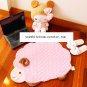 Soft Sheep Mat - Pink, White
