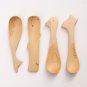 A Pair of Kids Animal Wood Spoons - Whale, Duck, Hippo, Giraffee