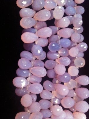 Purple Chalcedony Briolette
