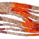 Tunduru Sapphire faceted rondelles 14 inches 2mm - 30 Carats