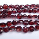 Coin Cut Garnet