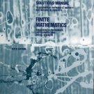 Solutions Manual to Accompany R. Barnett & M. Ziegler's Finite Mathematics for Business, Life Scienc