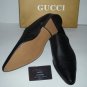 Gucci Mens Black Leather Loafers New Without Box Size 43