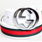 Unisex New White Belt