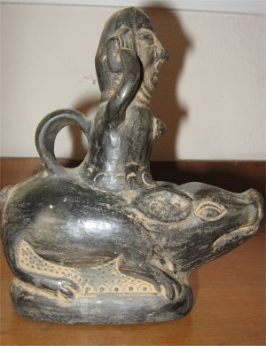 Pre-Columbian Peruvian Vessel