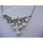 Lustrous Water Pearl .925 Silver (13g) Necklace
