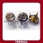 fashion metal claw nailhead with crystal rhinestone in good selling
