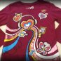 Burgundy 3t TCP top