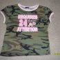 Bailey’s Point- Girls- Camouflage T-Shirt- Sz XL 14/16