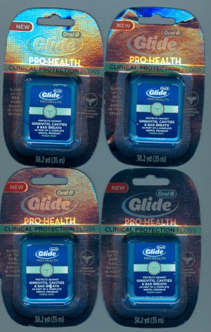 (4) Oral-B Glide Pro-Health Clinical Protection Floss