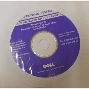 ORIGINAL ~ Dell Windows XP Home Service Pack 2 Reinstallation CD ~ SEALED ~ With COA