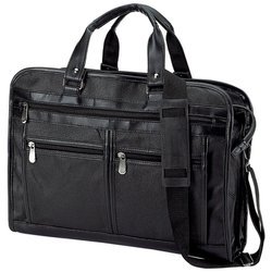 Solid Leather Portfolio Briefcase