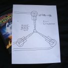 BACK TO THE FUTURE Flux Capacitor Schematic Replica