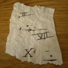 INDIANA JONES Prop Replica Roman Numerals Scrap